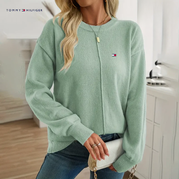 Loose-fitting Crew Neck Sweater