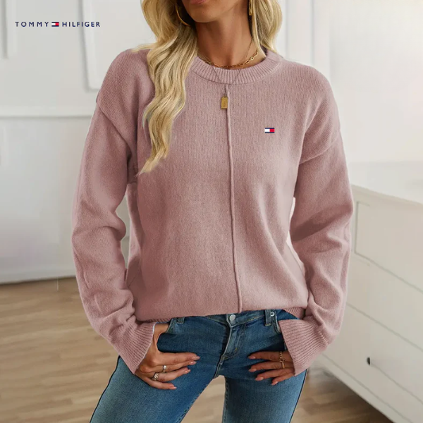 Loose-fitting Crew Neck Sweater